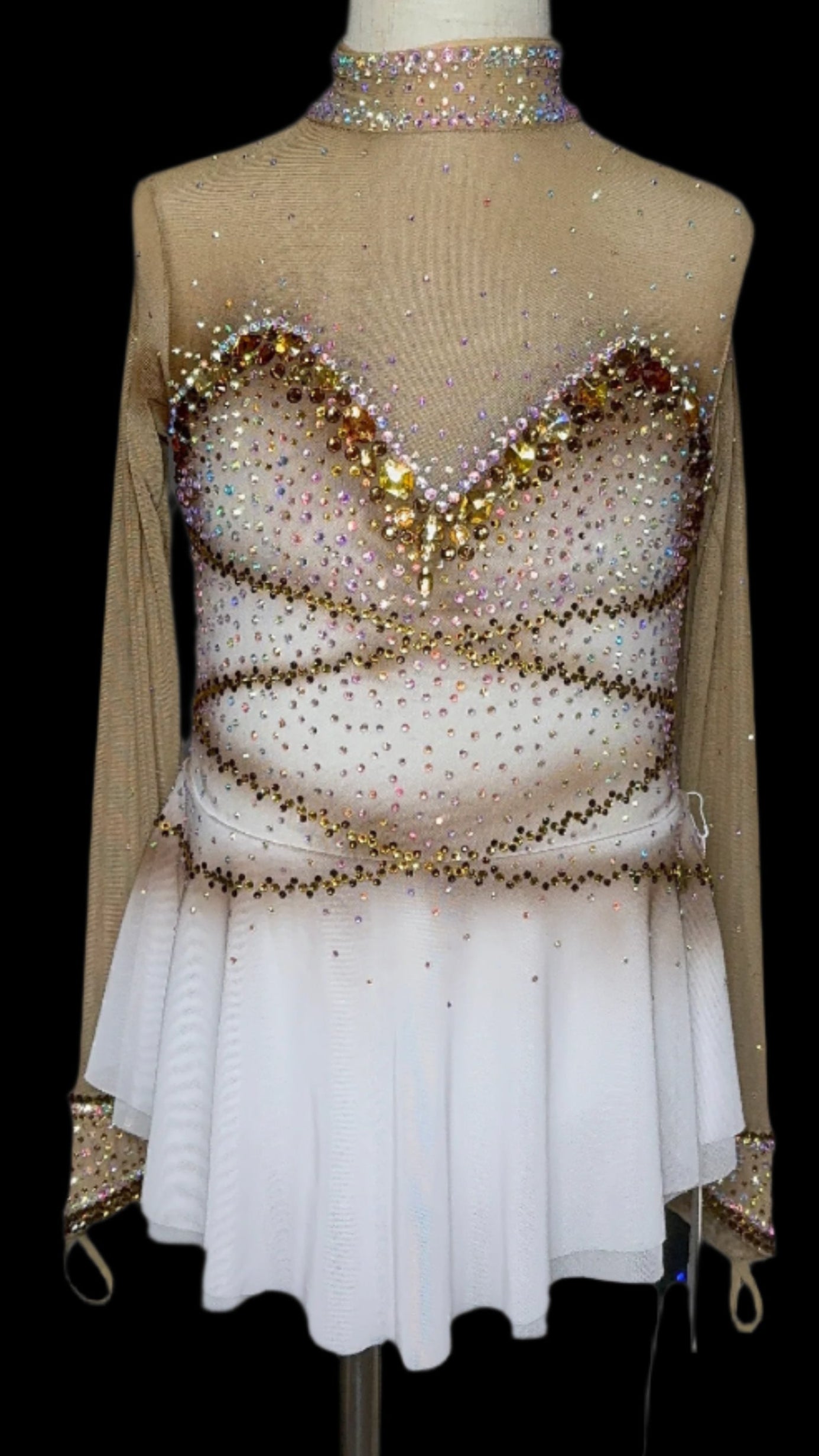 Frosted Grace Figure Skating Dress Junior Frosted Grace Figure Skating Dress Junior