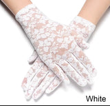 Women one side lace glove, for Ice and Figure Skating