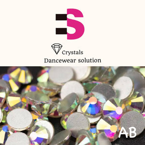 AB Crystals Hight Quality  Flatback glue on