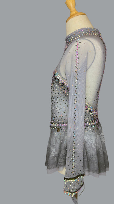 Starlight Elegance Figure Skating Dress Dancewear by Elisa Scaroina Starlight Elegance Figure Skating Dress Dancewear by Elisa Scaroina
