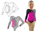 'My Own Leotard' Enjoy the opportunity to create and receive your own design with excellent quality in material and finish
