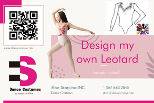 Free Kit template, Design my Own Leotard